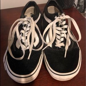 Black and White Old Skool Vans